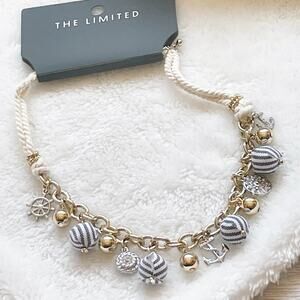 The Limited Nautical Pendants Necklace Gold Silver Tone Statement New